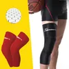 Pads Frauen Männer Honeycomb Antislip Basketball Kneepads Fußball Lange Bein Ärmeln Kompression Beinlinge Knie Pads Custom