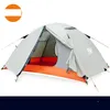 Tents And Shelters Outdoor Tent Cam Fl Shelter Lightweight Mountaineering Aluminum Pole Camp Travel Beach Drop Delivery Otpkf