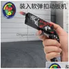 Gun Toys 1Pcs Upgraded Secondgeneration Lifecard Folding Toy Pistol Handgun Card With Soft S Alloy Shooting Model For Adts Boys Chil Dhx2S