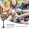 Weingläser, dekoratives Vier-Jahreszeiten-Baum-Design, Lolita-Trinkgeschirr für Frauen, Männer, Liebhaber, großes Glas, Heimgeschenk
