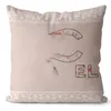 Designer Coussin Noir et Blanc Coussin Lettre Logo Maison Taie d'oreiller Canapé Décoration Coussin Oreiller Noyau Amovible Top Qualité