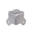 23mm corner guard bracket Aluminum case furniture Luggage bag hardware part air box corner sound toolbox corner