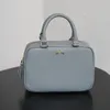 Borsa per cosmetici quadrata vintage mini da donna Borsa a tracolla firmata Portafoglio con reticolo di diamanti Borsa di lusso trapuntata Borsa da sera Frizione Tendenza Marsupio Valigia Portachiavi 25CM