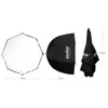 Studio Godox 120cm 47in Portable Octagon Softbox Umbrella Brolly Reflector for Speedlight Flash