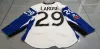 Hockey-Trikots Saint John Sea Dogs-Trikot Tomas Jurco ROBBIE BURT YOHAN PLAMONDON CEDRIC PARE YOHAN PLAMONDON WEISSES BLAUES GETRAGENES SAINT-Trikot