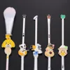 Pinceaux mignon cartoon animal croisement brosse ensemble fondation maquillage maquillage brosse eye-liner lèvre brosse femme fille fille adorable outils cosmétiques cadeau