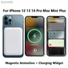 Zasilacze telefonu komórkowego MacSafe Power Bank 1 1 Magnetyczne bezprzewodowe PowerBank Telefon komórkowy Zewnętrzna przenośna bateria dla magsafe iPhone ChargerL240111