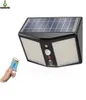 360LED SOLAR PORTABLE Wall Lamp Garden Motion Sensor Lätt vattentät utomhus 3 Belysning Färg justerbar8903081