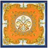 Écharpes ! Magnifique foulard carré en soie sergé pour femmes, 130 130cm, fil Floral, fil métallique, châle de haute qualité