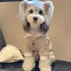 Hundebekleidung Herbst- und Winterkleidung, verdickter warmer Dharma Dou Schnauzer Bixiong Teddy Shiba Katzenpullovermantel