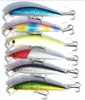 Vente en gros-Lot 60 pièces couleurs leurres de pêche Crankbait Minnow crochets manivelle appâts 10g 10cm 3.94 "LL