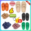 Designer Casual Platform Slides tofflor Män Kvinna Anti Slip slitstarkt lätt vikt Andningsbara låga mjuka sulor Sandaler Flat Summer Beach Slipper