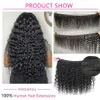 Luvin 30 40 Zoll Lose Tiefe Welle Bundles Menschliches Haar 100% Brasilianische Remy Haar Lockige Wasser Welle 3 4 Bundles Deal Großhandel 240111