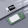 Cell Phone Power Banks New Magnetic Wireless Power Bank External Portable Battery Pack for Iphone 11 13 12 14 15 Pro Max Mini Powerbank Moblie PhoneL240111