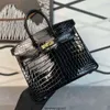 Sacs de créateurs toches de mode de luxe sac pour femmes en cuir sac crocodile sac à main sac à main grande capacité 2024 nouvelle mode polyvalente