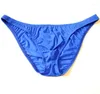 Costumi da bagno da uomo Slip sexy maschili Traspirante Seta di ghiaccio Bikini Mutandine Mutande Pantaloni Vita bassa Intimo da bagno da uomo Sunbath Beach