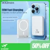 Cell Phone Power Banks 2023 New Power Bank 100000mAh 20W Magnetic Wireless Fast Charge Powerbank for IPhone Portable External Battery + Free ShippingL240111