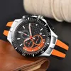 Top Original Brand Watches For Men Business Full Stainless Steel Automatic Date Watch Luxury Chronograph Sport Quartz AAA Clocks Set FE765531