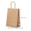 PCS Kraft Paper Bags Gift With Handtag Brown Box Wrapping Shopping