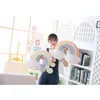 Cute Rainbow Pillows Sky Series Cloud Star Moon Plush Pillow Colorful Crown Cushion Sofa Home Decoration Stuffed Throw Toy Gift 240111