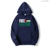 Mens Hoodies Sweatshirts Palestijnse kleding Palestijns Israëlische conflict verzet zich tegen boycots van Israels lange mouwen culturele shirts en vrouwelijke hoodies 2024 vrede