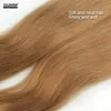Syntetisk Jumbo Braid Yaki Wavy Ends hår före sträckt flätning 24 tum lång enkel virkning 240110