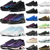 tn plus Zapatillas de deporte para hombre Zapatillas para correr triple negro blanco Oreo Lava Pimento Hyper Pastel blue hex Crater Green Zapatillas deportivas para mujer