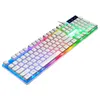 Teclados USB Wired Keyboard Mouse Conjunto 104 Teclado Backlit Game Game Mousel2404