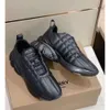 burbuerry Shoes quality Casual Highest quality Top Brand top Men Quilted Leather Sneakers Italiantanned BCheck Black White Blue Nude Comfort Trainers Discount Out