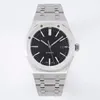 Mens Watch Orologi Waterproof Watches Designer 15500 41mm 품질 Audemar Dial High 15400 Movement Watchs 스테인리스 스틸 자동 수액 부족