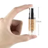 langmanni 6 Farben Full Cover Liquid Concealer 6 ml Augen Augenringe Creme Make-up Gesichtskorrektor Wasserdichte Make-up-Basis Kosmetik 240111