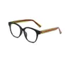 Lunettes de soleil Lunettes de lecture pour ordinateur Designer Lettre G0040 Anti Blue Light Lunettes rondes pour hommes Femmes Lecture avec boîte d'origine