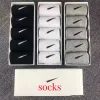 Mens Socks Women Cotton All-match Solid Color Socks Slippers Classic Hook Ankle Breathable black White Gray Football basketball Sport stocking Luxury Sportsocks