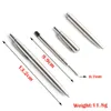 10 stuks Set Metalen Balpennen Automatische Balpen G2 Navulling Zwart Blauwe Inkt Voor School Kantoorbenodigdheden Schrijven 07mm 240111