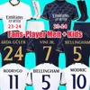 23/24 BELLINGHAM VINI JR camisas de futebol MBAPPE Tchouameni 2023 2024 camisa de futebol Real Madrids CAMAVINGA Rodrygo MODRIC Camisetas masculino infantil kit uniformes.