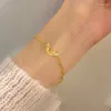 Charm Armbanden 16 3.5 Cm Trendy Zilver Goud Kleur Oren Leuke Animal Link Chain Armband Voor Vrouw Meisje Mode sieraden Gift Dropship