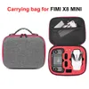 Accesorios Estuche de transporte para FIMI X8 MINI Drone Almacenamiento Bolsa de mano Viaje Protector portátil Caja portátil a prueba de polvo Accesorio de control remoto