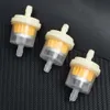 New 12-3pcs Gas Fuel Gasoline Oil Filter for Car Dirt Pocket Bike Motorcycle Moped Scooter Motocross Liquid Fuel Filter Accessories