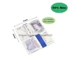 Jouets drôles Party Replica Us Fake Money Kids Play Toy ou jeu de famille Papier Copie Billet de banque 100Pcs Pack Pratique Comptage Film Prop 20 Dhwiu