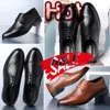 Confort affaires chaussures en cuir hommes décontracté formel en cuir hommes chaussures Simple concepteur mocassins chaussures plates pour homme mariage eur38-47