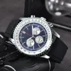 Gratis Horloge Quartz Horloges Designer Multifunctionele Hoge Kwaliteit Luxe Mannen Nieuwe Chronograaf Montre Uurwerk Klokken Verzending Ulfke