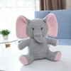 Altre arti e mestieri Capretto Animali di peluche per bambini Peluche lavorato a maglia Comfort sonaglio bambola all'uncinetto in lana carino elefante/orso/coniglio/dinosauro/unicorno/cavallo giocattolo YQ240111