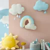 Poupée en peluche douce en peluche arc-en-ciel nuage soleil jouet décor à la maison arc-en-ciel coussin mignon créatif météo jeter oreiller enfants jouets cadeau 240111