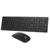 Keyboards Wireless Keyboard Mouse Combo Er 101Keys 2.4Ghz For Android Tv Box Pc Win7/8/10/Vista Desktop Laptop Notebook Drop Deliver Dhk17