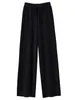 Women's Pants WOOL Knitted Wide Leg For Women In Autumn And Winter With A Draping Feel Straight Tube Casual Woolen