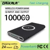 Cell Phone Power Banks 100000mAh Wireless Power Bank Two-way Fast Charging Powerbank Portable Charger Type-c External Battery for IPhone Free ShippingL240111