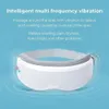 Eye Massager 4D Smart Vibration Care Instrument Compress Bluetooth Massage Glasses Fatigue Pouch Wrinkle 240110