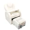 Multifunctional Luxury Massage Electric Foot SPA Pink Chair With Led Lighting