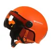 MOON Skihelm met bril Integraal gegoten PCEPS Hoogwaardige ski Buitensporten Snowboard Skateboardhelmen 240111