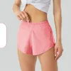 Shorts de sport pour femmes Yoga 14 couleurs Respirant Séchage rapide LU Designer pour femmes Short de jogging de sport de haute qualité
